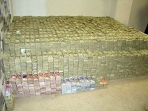 260 Millionen US Dollar, gefunden in Mexico Stadt im Jahr 2007