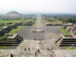 Teotihuacán bei Mexico Stadt