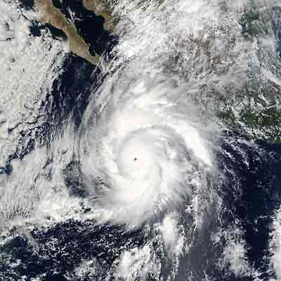 Hurrikan Kenna am 24 Oktober